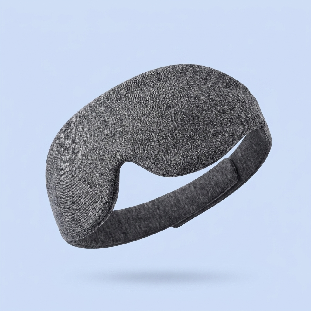 Nevalyn Sleep Mask blocking out morning light