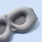 The Sana Sleep Mask contoured eye cavity close-up