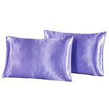The Sana Satin Pillowcase in Lavender