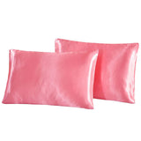 The Sana Satin Pillowcase in Blush Pink